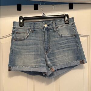 American Eagle Outfitters Blue Jean Shorts High-Waisted